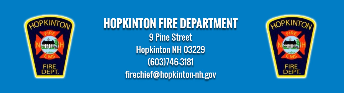 HOPKINTON FIRE DEPARTMENT