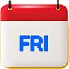 Friday, August 30, 2024 Schedule